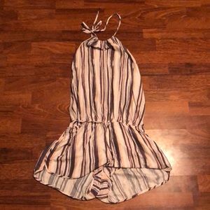 Stripped romper